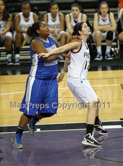 Thumbnail 3 in Brookside Christian vs. Bradshaw Christian (CIF SJS D5 Final) photogallery.