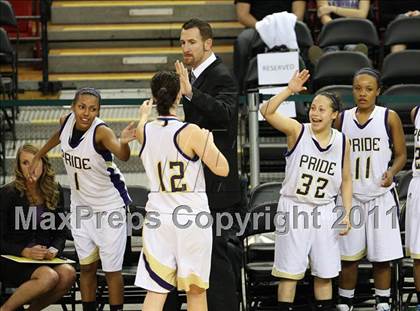 Thumbnail 1 in Brookside Christian vs. Bradshaw Christian (CIF SJS D5 Final) photogallery.