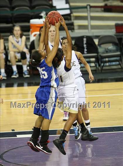 Thumbnail 3 in Brookside Christian vs. Bradshaw Christian (CIF SJS D5 Final) photogallery.