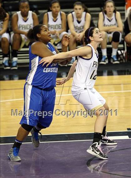 Thumbnail 2 in Brookside Christian vs. Bradshaw Christian (CIF SJS D5 Final) photogallery.