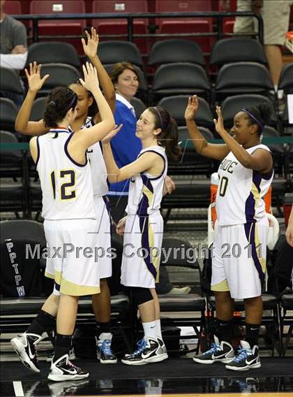 Thumbnail 2 in Brookside Christian vs. Bradshaw Christian (CIF SJS D5 Final) photogallery.