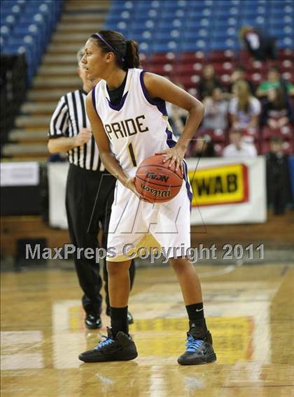 Thumbnail 3 in Brookside Christian vs. Bradshaw Christian (CIF SJS D5 Final) photogallery.