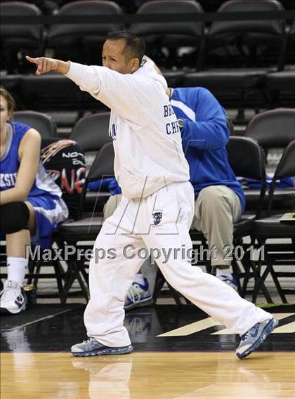 Thumbnail 2 in Brookside Christian vs. Bradshaw Christian (CIF SJS D5 Final) photogallery.