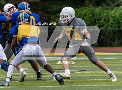 Thumbnail 3 in Watchung Hills Regional vs North Brunswick (Scrimmage) photogallery.