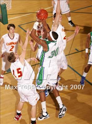 Thumbnail 3 in Cardinal Newman vs Green Valley (Torrey Pines Holiday Prep Classic) photogallery.