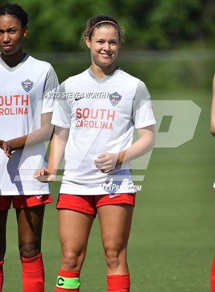 Thumbnail 3 in Clash of the Carolinas ( NC/SC Girls All Stars ) photogallery.