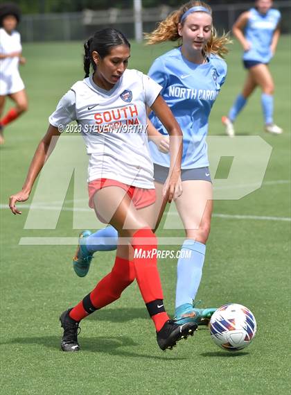 Thumbnail 3 in Clash of the Carolinas ( NC/SC Girls All Stars ) photogallery.