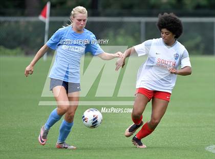 Thumbnail 3 in Clash of the Carolinas ( NC/SC Girls All Stars ) photogallery.