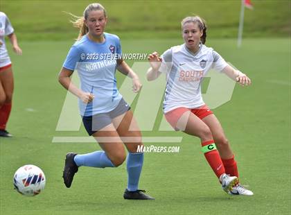 Thumbnail 2 in Clash of the Carolinas ( NC/SC Girls All Stars ) photogallery.