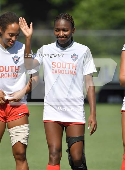 Thumbnail 2 in Clash of the Carolinas ( NC/SC Girls All Stars ) photogallery.