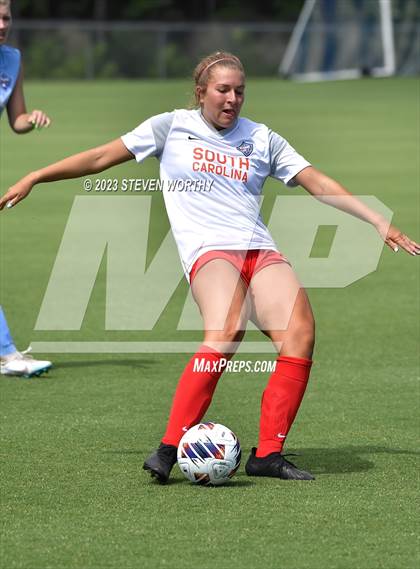 Thumbnail 1 in Clash of the Carolinas ( NC/SC Girls All Stars ) photogallery.