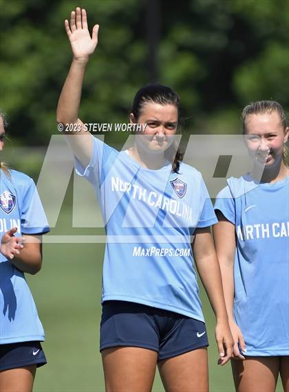 Thumbnail 2 in Clash of the Carolinas ( NC/SC Girls All Stars ) photogallery.