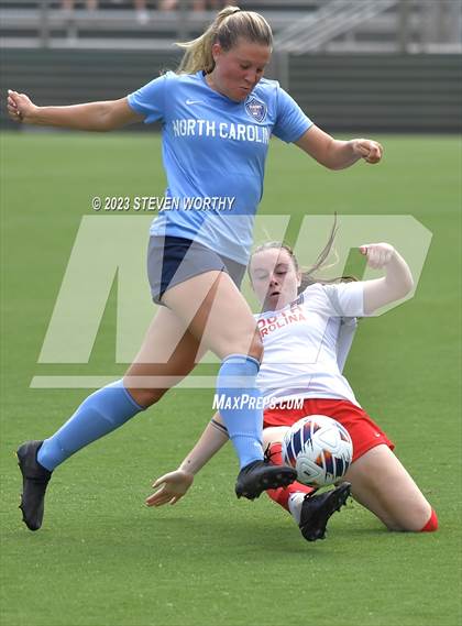 Thumbnail 3 in Clash of the Carolinas ( NC/SC Girls All Stars ) photogallery.