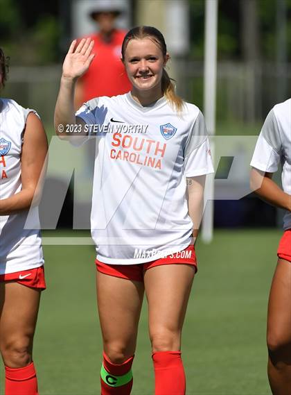 Thumbnail 1 in Clash of the Carolinas ( NC/SC Girls All Stars ) photogallery.