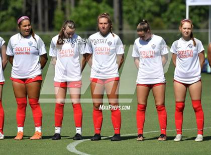 Thumbnail 1 in Clash of the Carolinas ( NC/SC Girls All Stars ) photogallery.