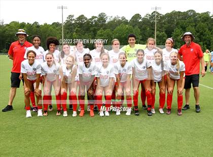 Thumbnail 1 in Clash of the Carolinas ( NC/SC Girls All Stars ) photogallery.