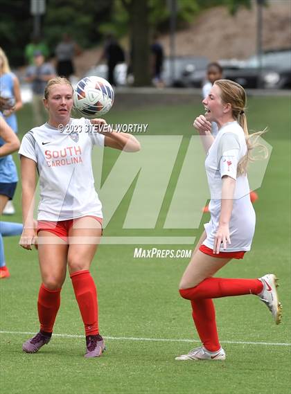 Thumbnail 1 in Clash of the Carolinas ( NC/SC Girls All Stars ) photogallery.