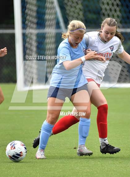 Thumbnail 2 in Clash of the Carolinas ( NC/SC Girls All Stars ) photogallery.