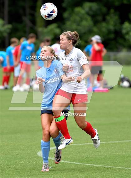 Thumbnail 2 in Clash of the Carolinas ( NC/SC Girls All Stars ) photogallery.