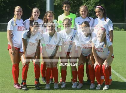 Thumbnail 2 in Clash of the Carolinas ( NC/SC Girls All Stars ) photogallery.