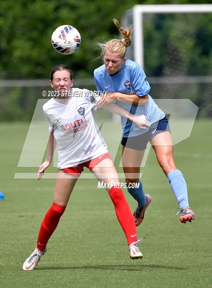 Thumbnail 1 in Clash of the Carolinas ( NC/SC Girls All Stars ) photogallery.