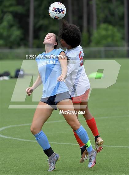 Thumbnail 3 in Clash of the Carolinas ( NC/SC Girls All Stars ) photogallery.
