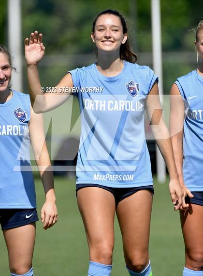 Thumbnail 2 in Clash of the Carolinas ( NC/SC Girls All Stars ) photogallery.