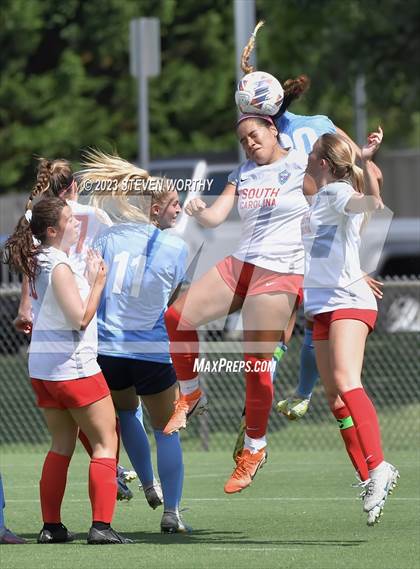 Thumbnail 3 in Clash of the Carolinas ( NC/SC Girls All Stars ) photogallery.