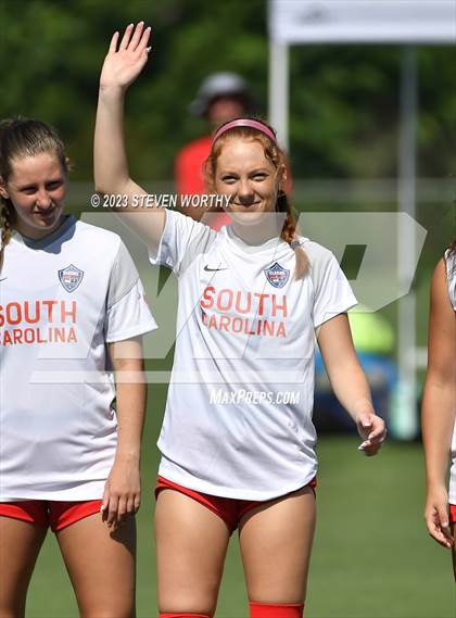 Thumbnail 3 in Clash of the Carolinas ( NC/SC Girls All Stars ) photogallery.
