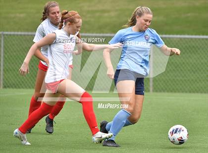 Thumbnail 3 in Clash of the Carolinas ( NC/SC Girls All Stars ) photogallery.