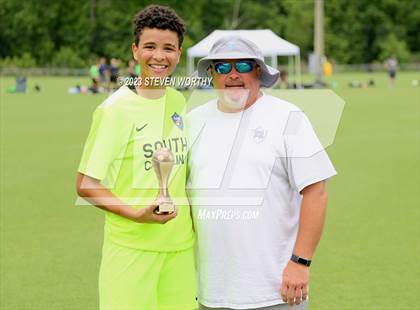 Thumbnail 3 in Clash of the Carolinas ( NC/SC Girls All Stars ) photogallery.