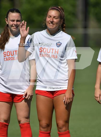 Thumbnail 2 in Clash of the Carolinas ( NC/SC Girls All Stars ) photogallery.