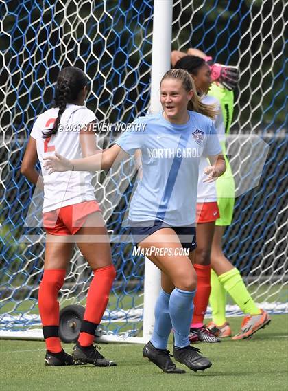 Thumbnail 2 in Clash of the Carolinas ( NC/SC Girls All Stars ) photogallery.