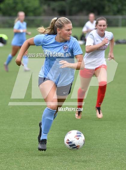 Thumbnail 2 in Clash of the Carolinas ( NC/SC Girls All Stars ) photogallery.