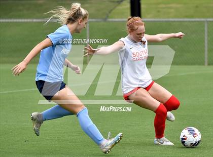 Thumbnail 1 in Clash of the Carolinas ( NC/SC Girls All Stars ) photogallery.