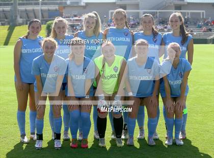 Thumbnail 2 in Clash of the Carolinas ( NC/SC Girls All Stars ) photogallery.
