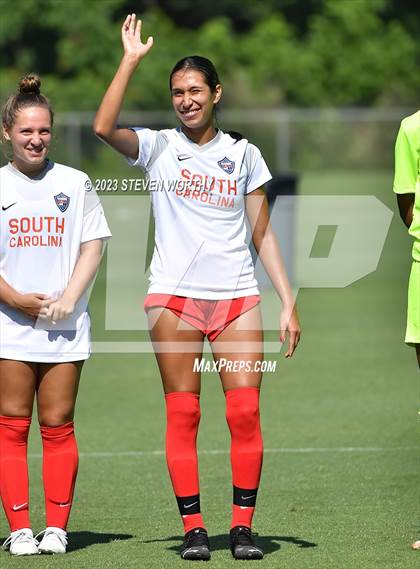 Thumbnail 3 in Clash of the Carolinas ( NC/SC Girls All Stars ) photogallery.
