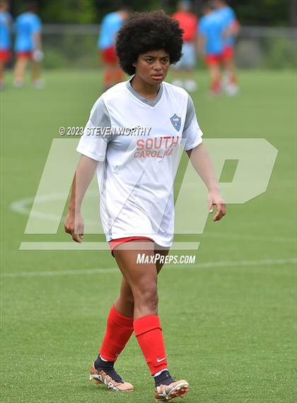 Thumbnail 2 in Clash of the Carolinas ( NC/SC Girls All Stars ) photogallery.