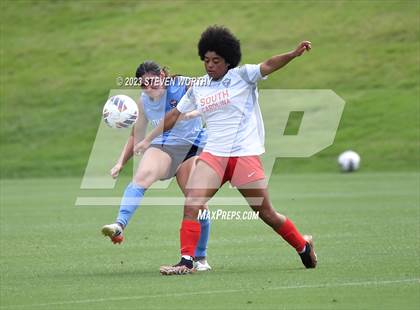Thumbnail 1 in Clash of the Carolinas ( NC/SC Girls All Stars ) photogallery.