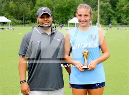 Thumbnail 2 in Clash of the Carolinas ( NC/SC Girls All Stars ) photogallery.
