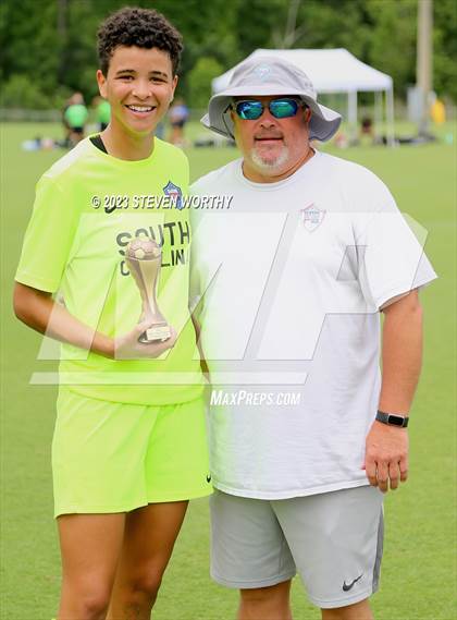 Thumbnail 1 in Clash of the Carolinas ( NC/SC Girls All Stars ) photogallery.