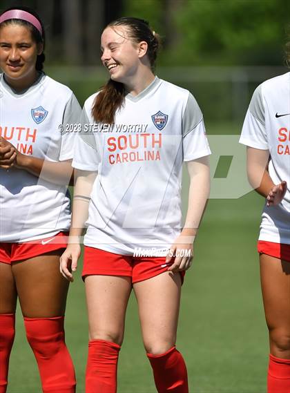 Thumbnail 3 in Clash of the Carolinas ( NC/SC Girls All Stars ) photogallery.