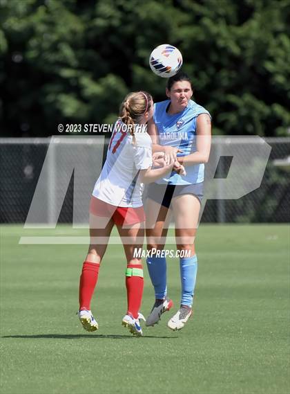 Thumbnail 2 in Clash of the Carolinas ( NC/SC Girls All Stars ) photogallery.