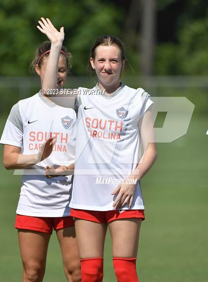 Thumbnail 2 in Clash of the Carolinas ( NC/SC Girls All Stars ) photogallery.