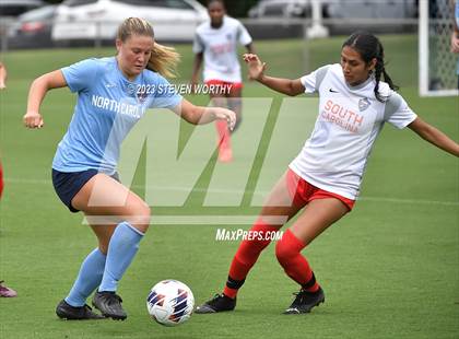 Thumbnail 2 in Clash of the Carolinas ( NC/SC Girls All Stars ) photogallery.