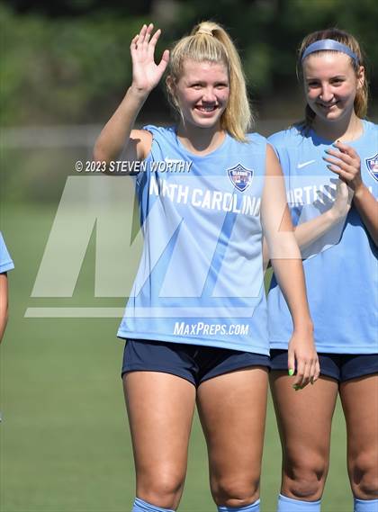Thumbnail 2 in Clash of the Carolinas ( NC/SC Girls All Stars ) photogallery.
