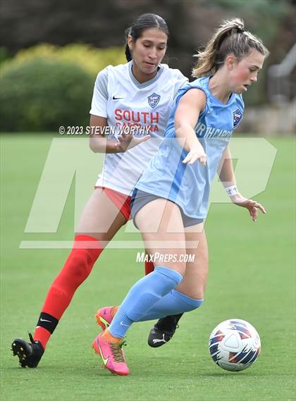 Thumbnail 2 in Clash of the Carolinas ( NC/SC Girls All Stars ) photogallery.