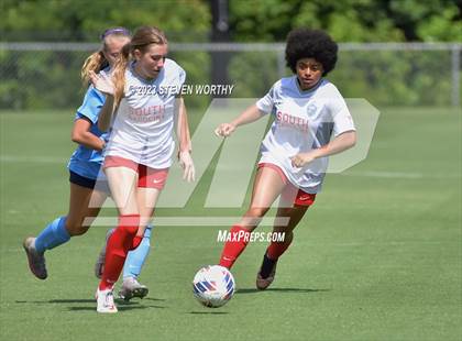 Thumbnail 2 in Clash of the Carolinas ( NC/SC Girls All Stars ) photogallery.