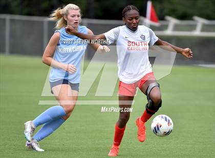 Thumbnail 2 in Clash of the Carolinas ( NC/SC Girls All Stars ) photogallery.