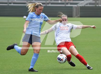 Thumbnail 1 in Clash of the Carolinas ( NC/SC Girls All Stars ) photogallery.